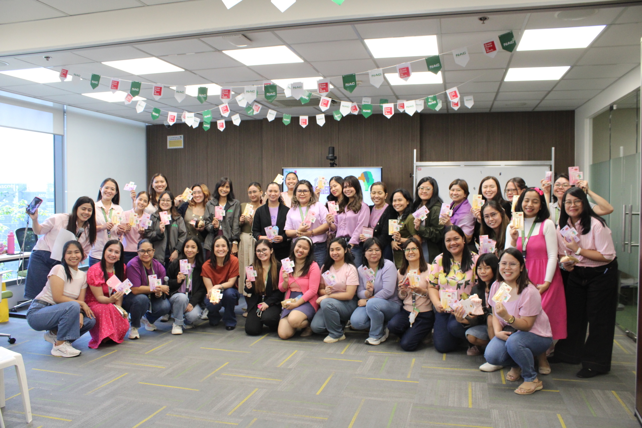 Social Wellness: NAC talents celebrate International Women’s Day, reflecting OneNAC’s commitment to Diversity, Equity, and Inclusion, with the organization coming together in solidarity.